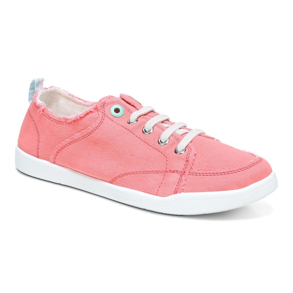Vionic Trainers Ireland - Pismo Casual Sneaker Coral - Womens Shoes In Store | PSIRY-2561